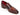 Paul Parkman Men's Hand-Painted Leather Penny Loafers in Bordeaux and Brown