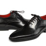 Paul Parkman Men's Leather Oxfords in Black