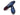 Paul Parkman Men's Hand-Painted Leather Loafers in Navy