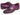 Paul Parkman Men's Hand-Painted Leather Wingtip Oxfords in Purple