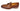 Paul Parkman Men's Hand-Painted Leather Tassel Loafers in Camel & Brown