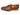 Paul Parkman Men's Hand-Painted Leather Tassel Loafers in Camel & Brown
