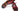 Paul Parkman Men's Side Handsewn Leather Captoe Oxfords in Red / Bordeaux in #color_