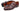 Paul Parkman Men's Croco-Embossed Leather Double Monkstraps in Brown & Bordeaux in #color_