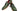 Paul Parkman Men's Hand-Painted Side Sewn Tassel Loafers in Green in #color_