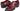 Paul Parkman Men's Hand-Welted Captoe Monkstraps in Purple & Burgundy in #color_