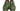 Paul Parkman Men's Hand-Painted Leather Tassel Loafers in Green in #color_