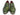 Paul Parkman Men's Hand-Painted Leather Tassel Loafers in Green in #color_