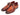 Paul Parkman Men's Hand-Painted Leather Apron Derby Shoes in Brown