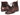 Paul Parkman Men's Suede & Leather Wingtip Boots in Brown in #color_