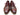 Paul Parkman Men's Goodyear Welted Wingtip Oxfords in Bordeaux & Camel