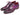 Paul Parkman Men's Hand-Painted Leather Wingtip Oxfords in Purple