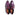 Paul Parkman Men's Ghillie Lacing Side Dress Shoes in Purple