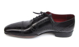 Paul Parkman Men's Handsewn Captoe Oxfords in Black