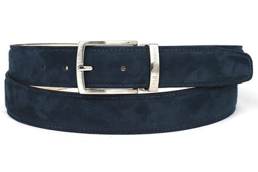 Pau Parkman Men's Suede Belt in Navy