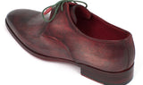 Paul Parkman Men's Hand-Painted Leather Derby Shoes in Mixed Color