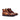 DapperFam Dante in Cognac Men's Hand-Painted Italian Leather High Top in Cognac