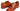Paul Parkman Men's Hand-Painted Wingtip Oxfords in Mid Brown