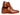 Paul Parkman Men's Hand-Painted Wingtip Oxfords in Mid Brown