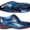 Paul Parkman Men's Captoe Oxfords in Blue & Turquoise