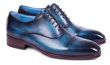 Paul Parkman Men's Captoe Oxfords in Blue & Turquoise