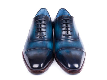 Paul Parkman Men's Captoe Oxfords in Blue & Turquoise