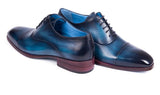 Paul Parkman Men's Captoe Oxfords in Blue & Turquoise