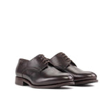 DapperFam Vero in Brown Men's Italian Leather Derby