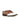 DapperFam Fabrizio Golf in Dark Brown / White / Med Brown Men's Italian Pebble Grain Leather Saddle in Dark Brown / White / Med Brown