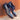 DapperFam Vero in Denim Men's Hand-Painted Patina Derby