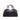 DapperFam Luxe Men's Travel Duffle in Dark Brown Painted Full Grain