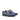 DapperFam Vero in Denim Men's Hand-Painted Patina Derby in Denim