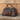 DapperFam Luxe Men's Travel Duffle in Grey Painted Calf