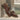 DapperFam Zephyr in Tweed / Med Brown Men's Sartorial & Italian Leather Longwing Blucher