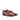 DapperFam Luciano in Red / Black Men's Italian Leather & Exotic Ostrich Loafer in Red / Black