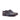 DapperFam Vero in Dark Brown / Navy Men's Italian Leather & Italian Pebble Grain Leather Derby in Dark Brown / Navy