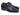 Paul Parkman Men's Leather Derby Shoes in Black