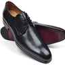 Paul Parkman Men's Leather Derby Shoes in Black