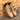 DapperFam Riccardo in Tan / Black Men's Linen Top Sider