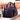 DapperFam Luxe Men's Travel Duffle in Flannel Dark Grey Flannel
