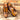 DapperFam Rafael in Cognac / Brown Camo Men's Hand-Painted Patina Oxford