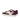 DapperFam Riccardo in Wine / White Men's Italian Suede Top Sider