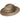 Bailey Croft Beaver Finish Wool Wide Brim Fedora in Taupe #color_ Taupe