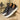 DapperFam Rivale in Black Men's Lux Suede Trainer