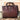 DapperFam Luxe Men's Brief Case in Burgundy Painted Calf