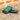 DapperFam Luxe Men's Cigars Case 3 in Turquoise Patina