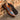DapperFam Zephyr Golf in Med Brown / Navy Men's Italian Leather Longwing Blucher