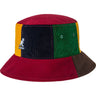 Kangol Contrast Pops Bucket Hat in Red Multi #color_ Red Multi