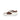 DapperFam Rivale in White / Brown Men's Italian Leather Trainer