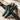 DapperFam Zephyr in Black / Forest Men's Italian Suede & Leather Longwing Blucher
